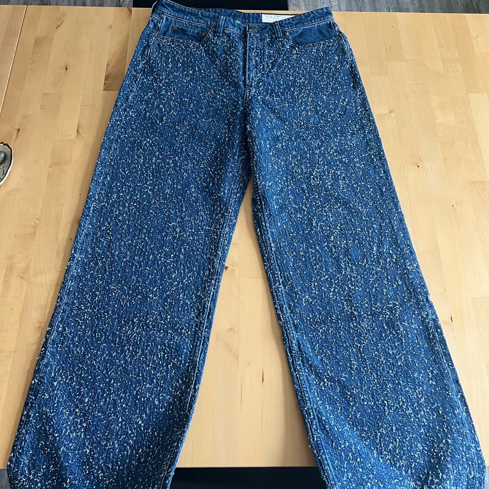 Rag and Bone Logan Wide-leg - Medium Tweed pants size 28